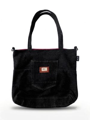 Bolso de Jeans Negro